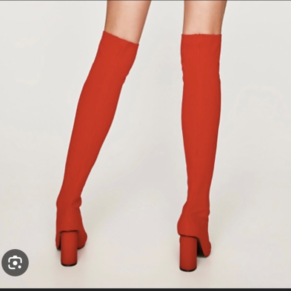 Zara thigh high boots - Picture 2 of 2